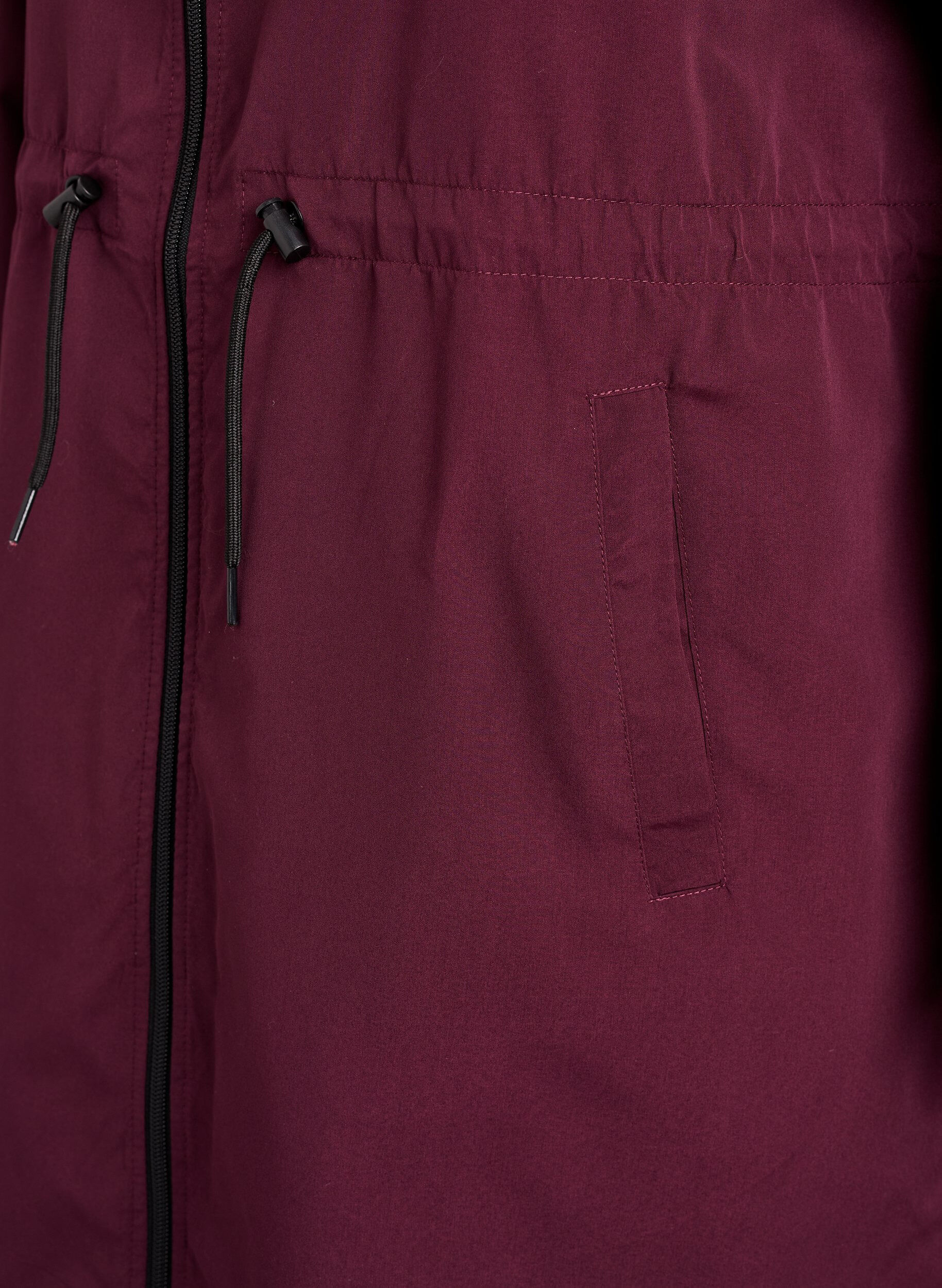 Zizzifashion FLASH - Lightweight parka with a hood, Red, Packshot image number 3