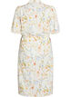 Shirt dress in linen and viscose with a tie belt, Vanilla, Packshot image number 1