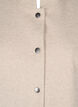 Cape jacket in a wool-look with short sleeves, Simply Taupe Mel., Packshot image number 2