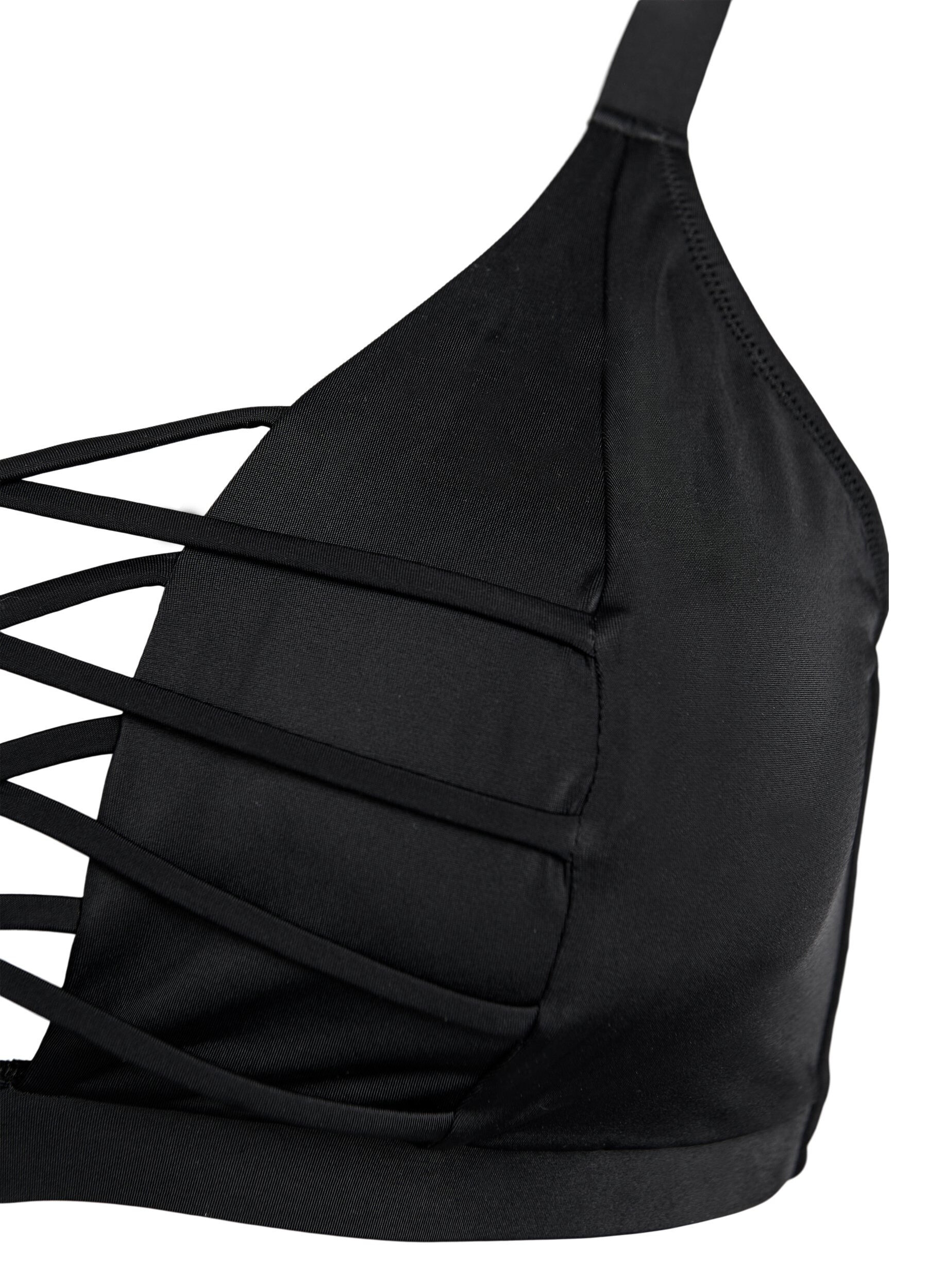 Zizzifashion Bikini top, Black, Packshot image number 2
