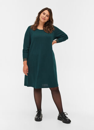 Long-sleeved dress, Ponderosa Pine, Model image number 3