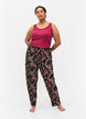 Pyjama bottoms , Black Pink Oran Flow, Model image number 2