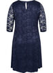 Lace dress with 3/4 sleeves, Navy Blazer, Packshot image number 1
