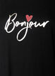 T-shirt with motif, Black, Packshot image number 2