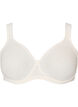 Comfort bra with a lace overlay and moulded cups, White, Packshot image number 0