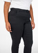 Slim fit Emily jeans with normal waist, Black, Model image number 2