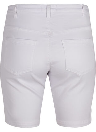Slim fit Emily short with a regular waist, Bright White, Packshot image number 1