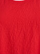 Sleeveless top with texture, Red, Packshot image number 2
