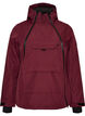 Functional ski anorak with hood, Red, Packshot image number 0