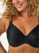 High support bra with moulded cups, Black, Model image number 2