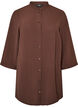 Tunic with 3/4 sleeves, Brown, Packshot image number 0