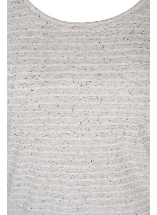 Melange cotton t-shirt, Light Grey Melange, Packshot image number 2