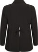Blazer with back vent and tie detail, Black, Packshot image number 1