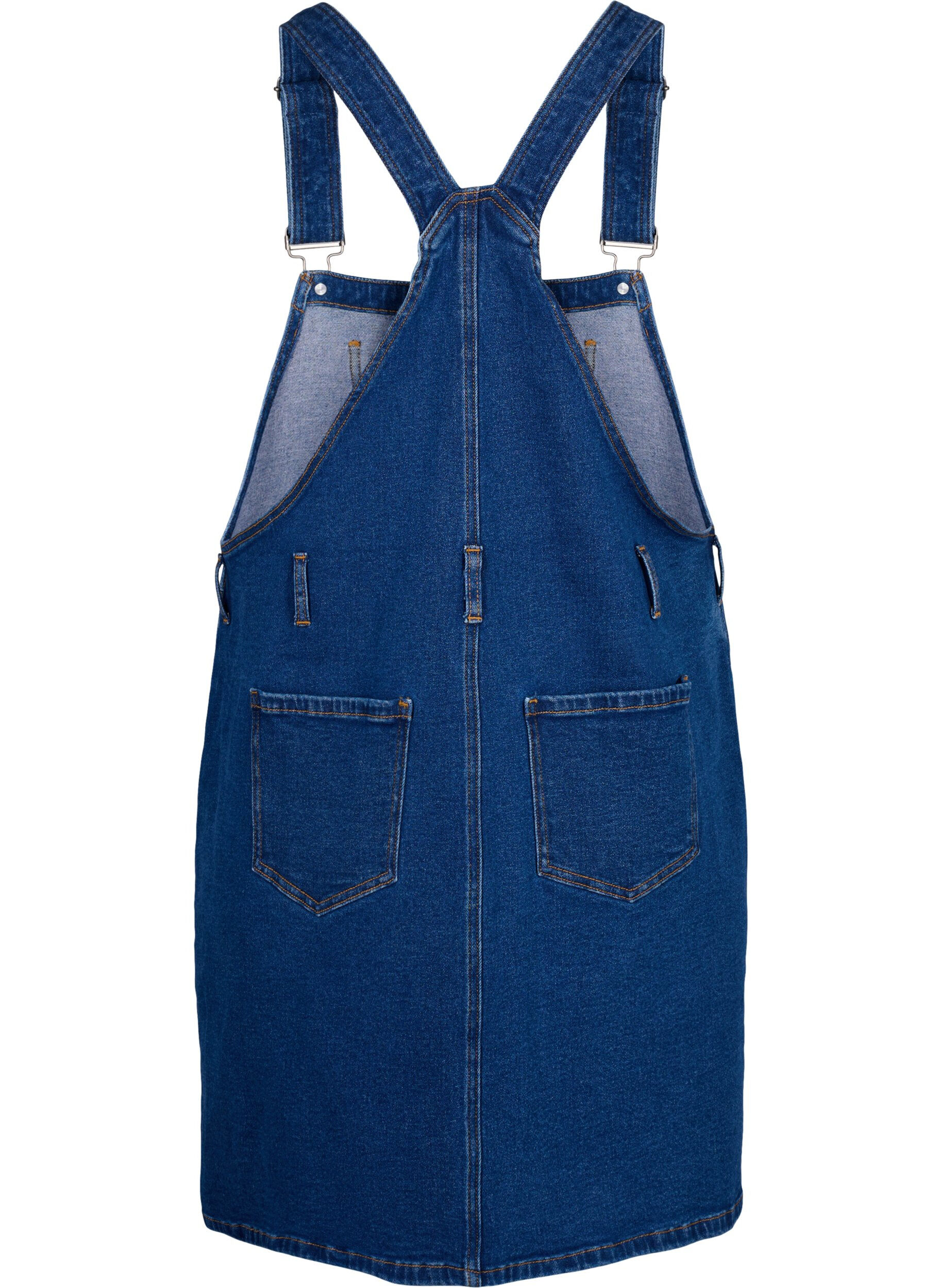 Zizzifashion Overalls dress in denim, Blue, Packshot image number 1