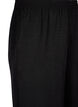Loose trousers with elasticated waistband and pockets, Black, Packshot image number 2
