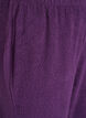 High-waisted teddy fleece trousers, Purple, Packshot image number 2