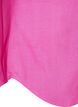 Long-sleeved linen and viscose shirt, Pink, Packshot image number 3