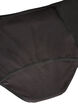 High-waisted cotton overnight period panties, Black, Packshot image number 4