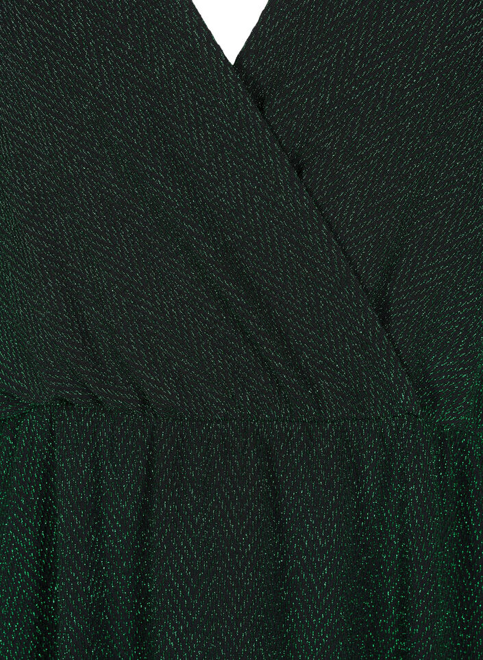Glitter dress with zigzag pattern, Scarab ZigZagShimmer, Packshot image number 2