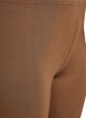 Basic 3/4 leggings in viscose, Brown, Packshot image number 2