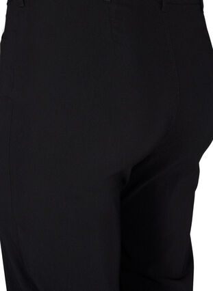 Classic pants in a viscose mix, Black, Packshot image number 3