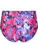 Bikini bottom with print and high waist, Pink, Packshot image number 1