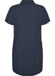 Cotton nightgown with button fastening, Blue, Packshot image number 1