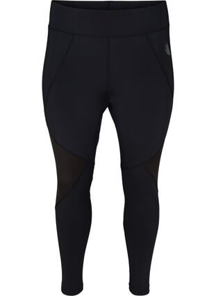 7/8-length gym leggings, Black, Packshot image number 0