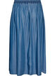 Maxi skirt with a denim look in TENCEL&trade; lyocell, Blue, Packshot image number 1