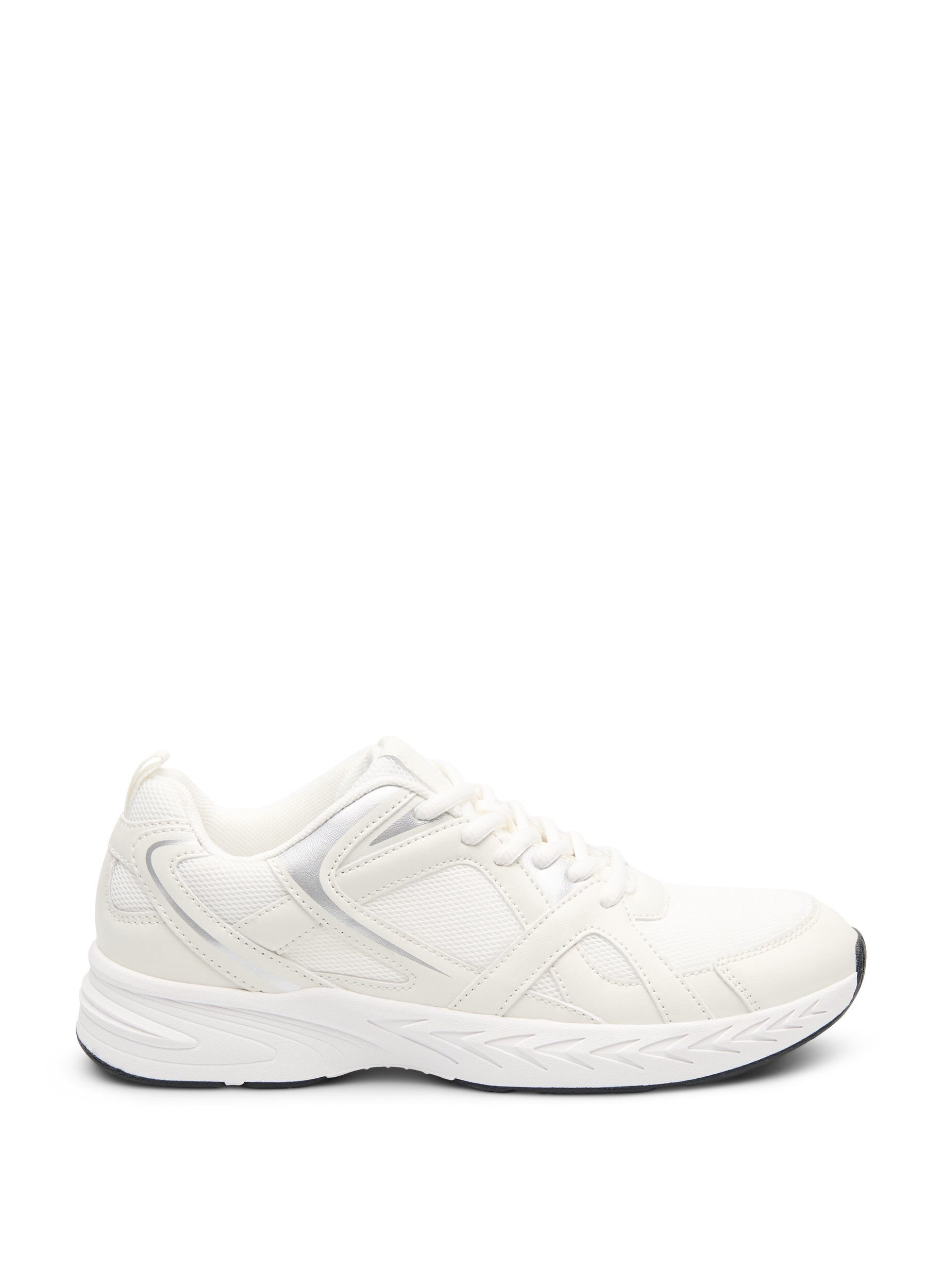 Zizzifashion Wide fit - Sporty sneakers, White, Packshot image number 0