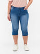 High-waisted Amy capri jeans with super slim fit, Light Blue, Model image number 3