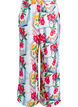 Straight-leg trousers with a colourful print, Light Blue, Packshot image number 1