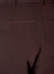 Tailored trousers with wide legs and high waist, Brown, Packshot image number 3