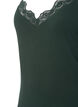 Viscose nightgown with lace trim, Green, Packshot image number 2
