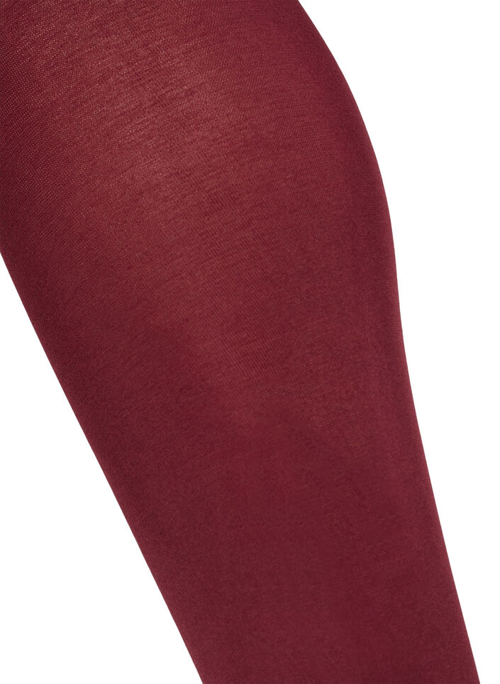 Tights 100 denier, Dark Bordeaux, Packshot image number 1