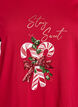 Christmas t-shirt in organic cotton, Red, Packshot image number 2