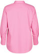 Loose long-sleeved shirt with stripes, Pink, Packshot image number 1