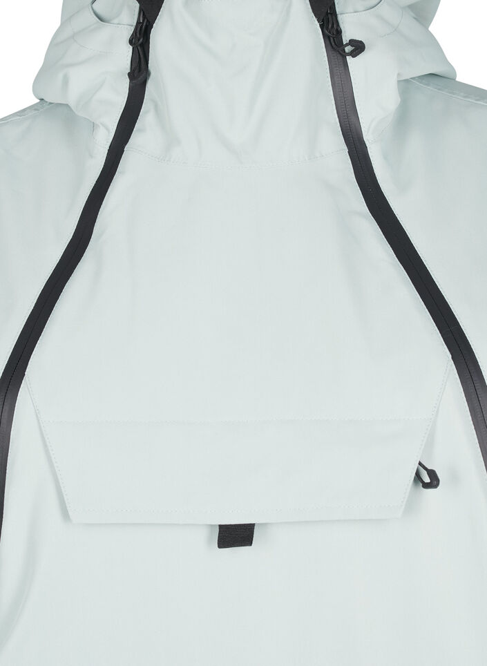 Functional ski anorak with hood, Green, Packshot image number 2