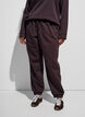 High-waisted sweatpants with drawstring, Brown, Model image number 3