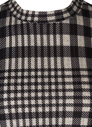 Checked blouse with long sleeves, Check, Packshot image number 2