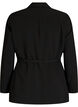 Blazer with detachable tie belt, Black, Packshot image number 1