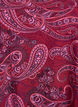 Short-sleeved cotton dress with print, Red, Packshot image number 2