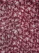 Blouse with floral print and glitter thread, Red, Packshot image number 2