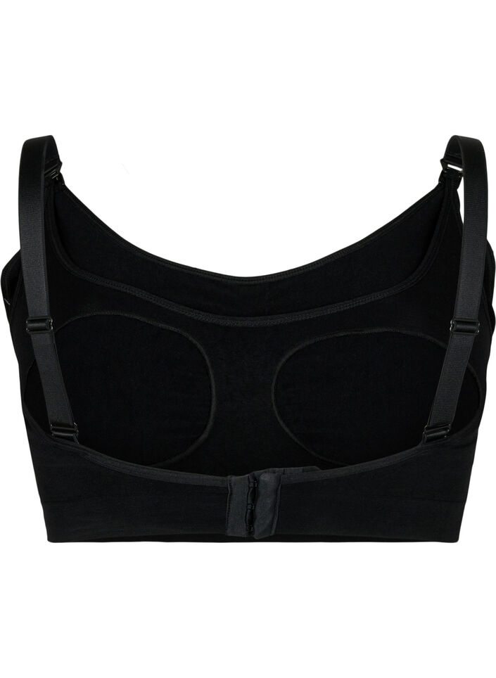 Nursing bra, Black, Packshot image number 1