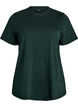 Basic cotton T-shirt with round neck, Green, Packshot image number 0