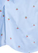 Shirt with embroidered cherries, Light Blue, Packshot image number 3