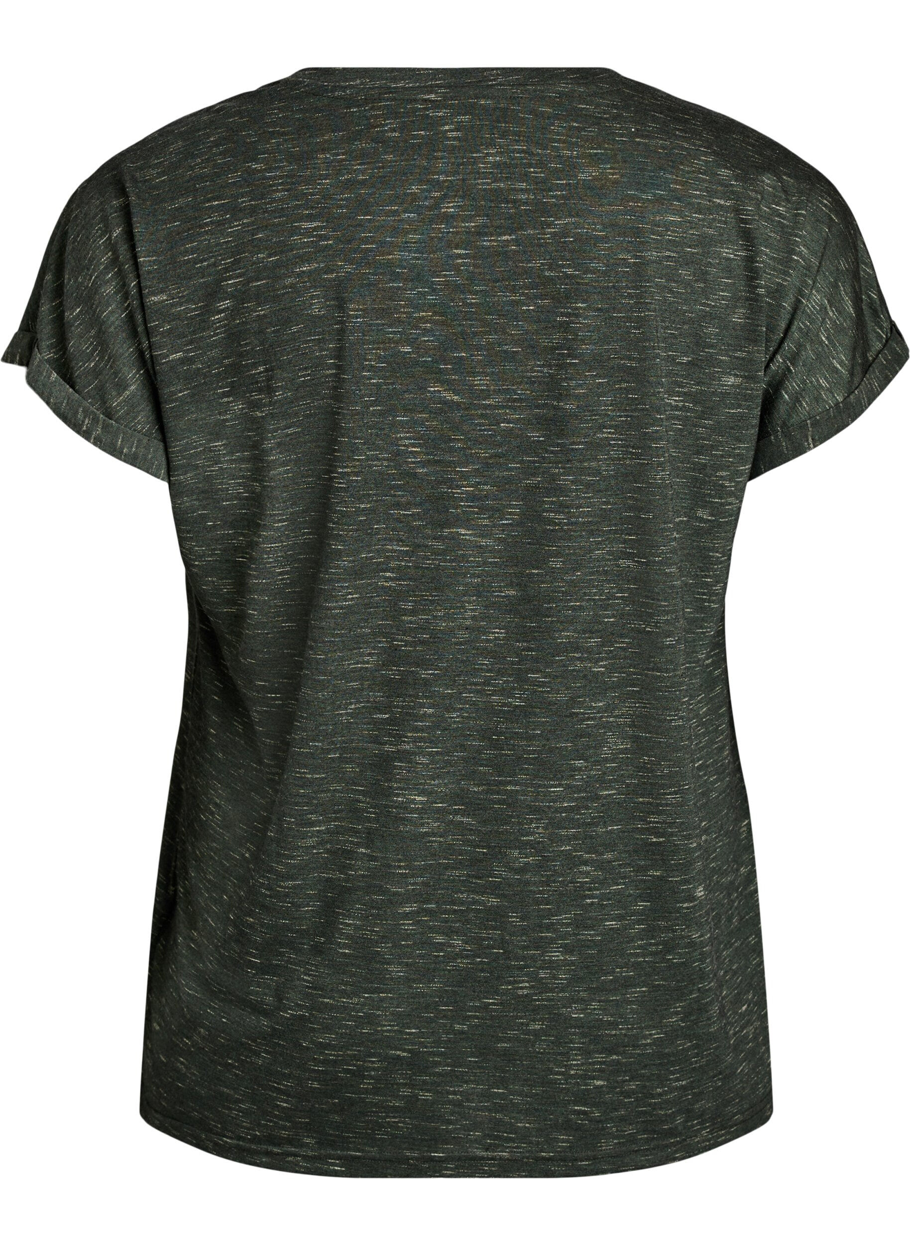 Zizzifashion Loose workout t-shirt with short sleeves, Green, Packshot image number 1