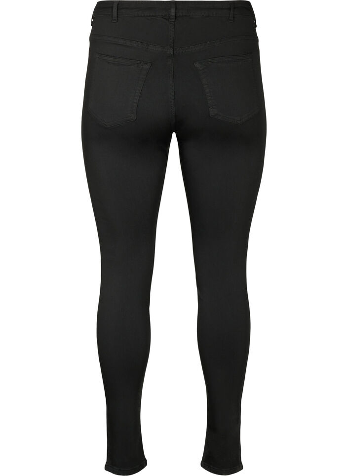 Stay black Amy jeans with high waist, Black, Packshot image number 1