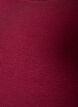 Textured blouse with elbow-length sleeves, Red, Packshot image number 2