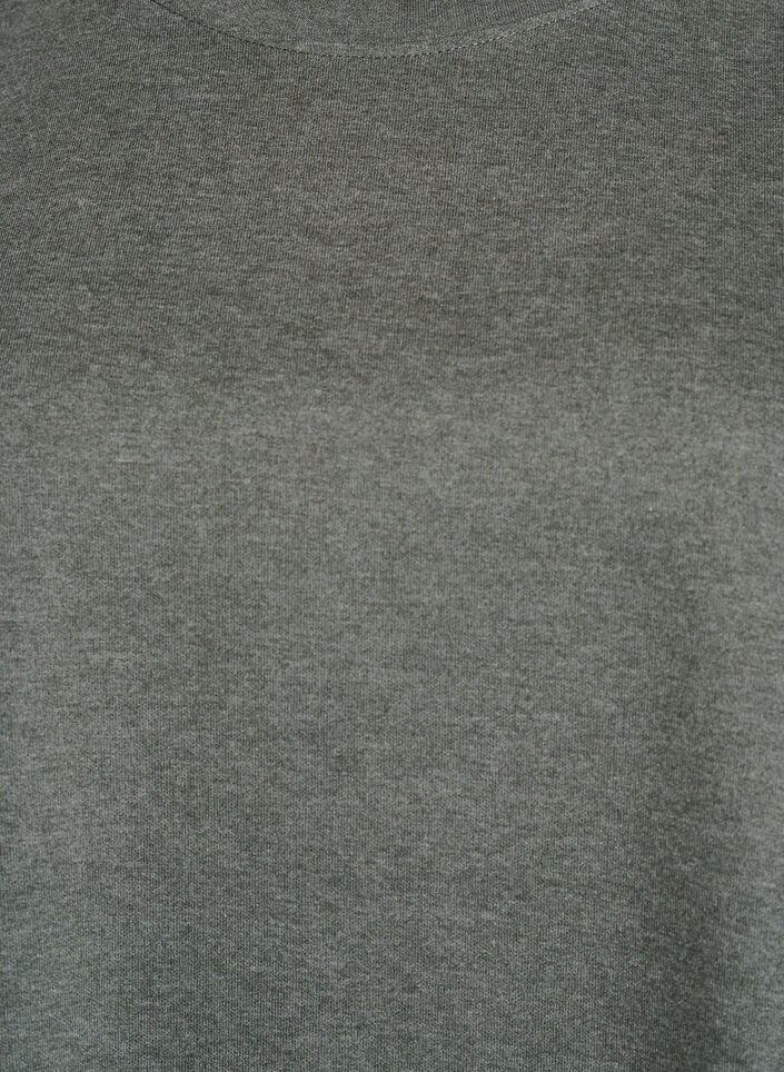 Sweatshirt with crew neck, Green, Packshot image number 2